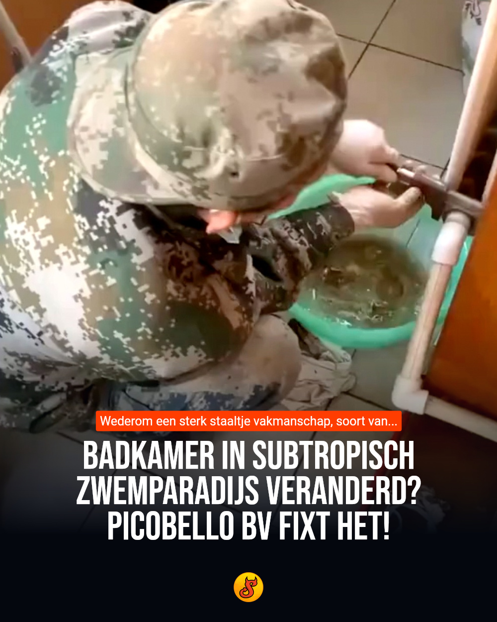 Badkamer in subtropisch zwemparadijs veranderd? Picobello BV fixt het!