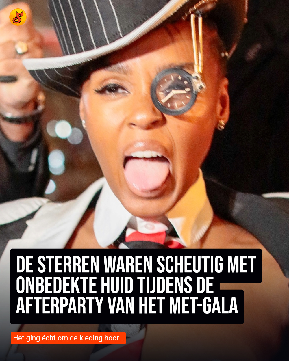 De sterren waren scheutig met onbedekte huid tijdens de afterparty van het MET-gala