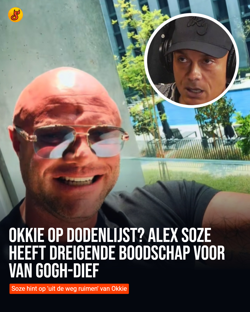 Okkie op dodenlijst? Alex Soze heeft dreigende boodschap voor Van Gogh-dief