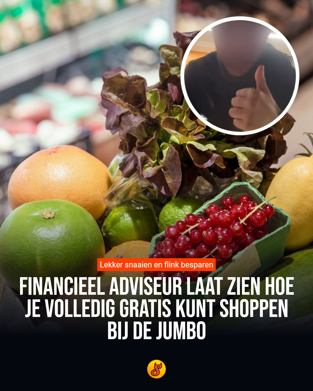 Financieel adviseur laat zien hoe je volledig gratis kunt shoppen bij de Jumbo