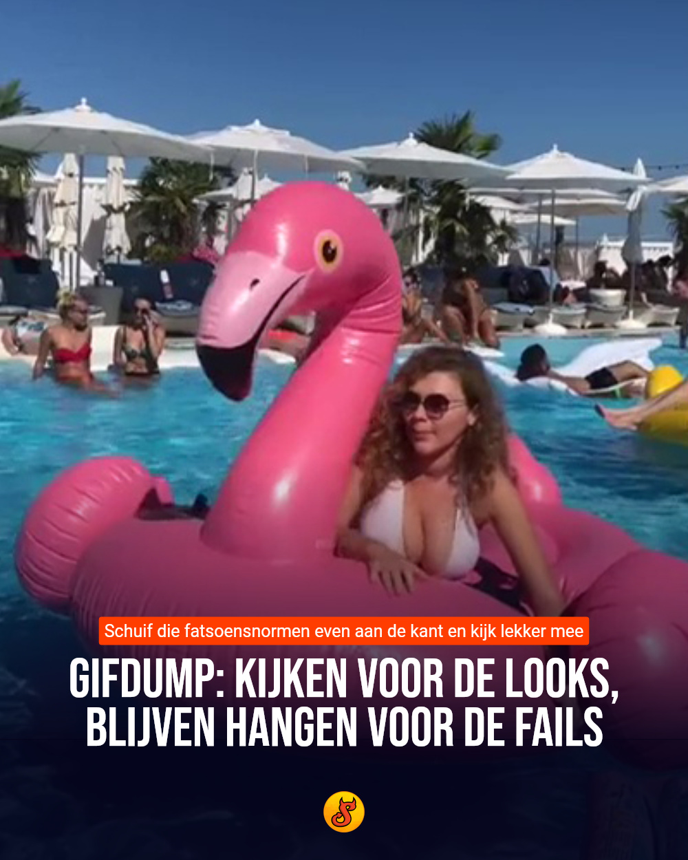 Gifdump: Kijken voor de looks, blijven hangen voor de fails