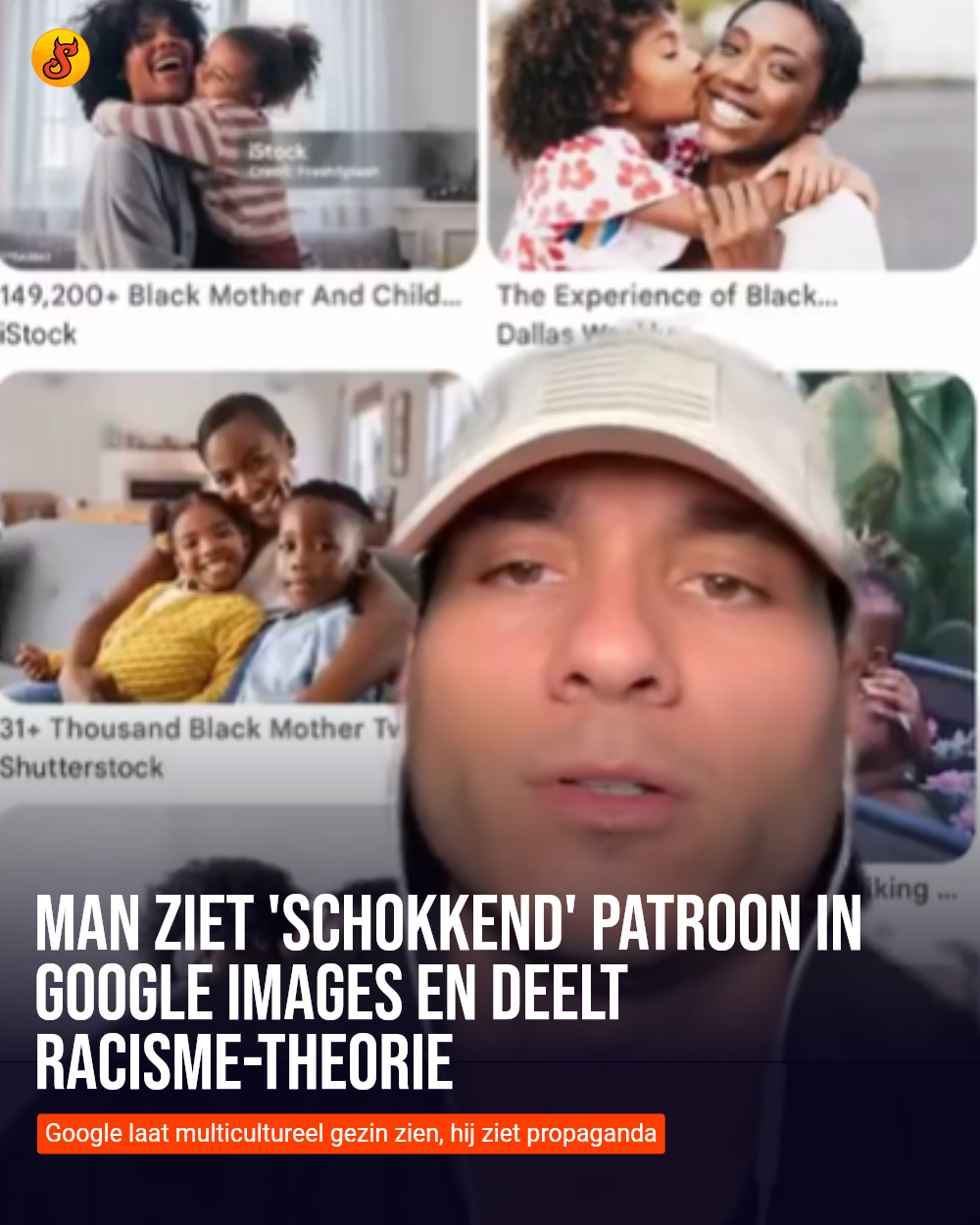 Man ziet 'schokkend' patroon in Google Images en deelt racisme-theorie