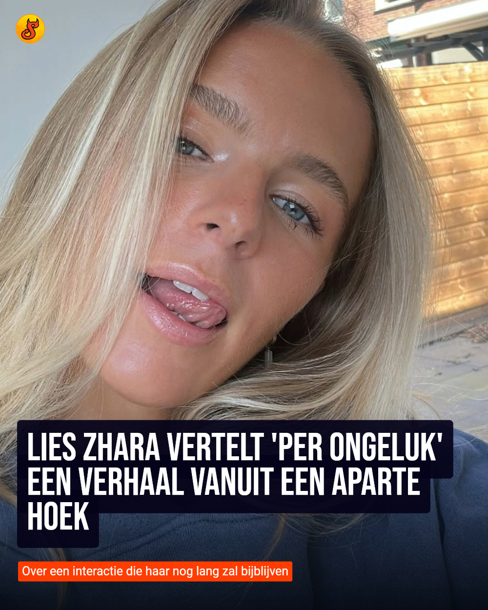 Lies Zhara vertelt 'per ongeluk' een verhaal vanuit een aparte hoek
