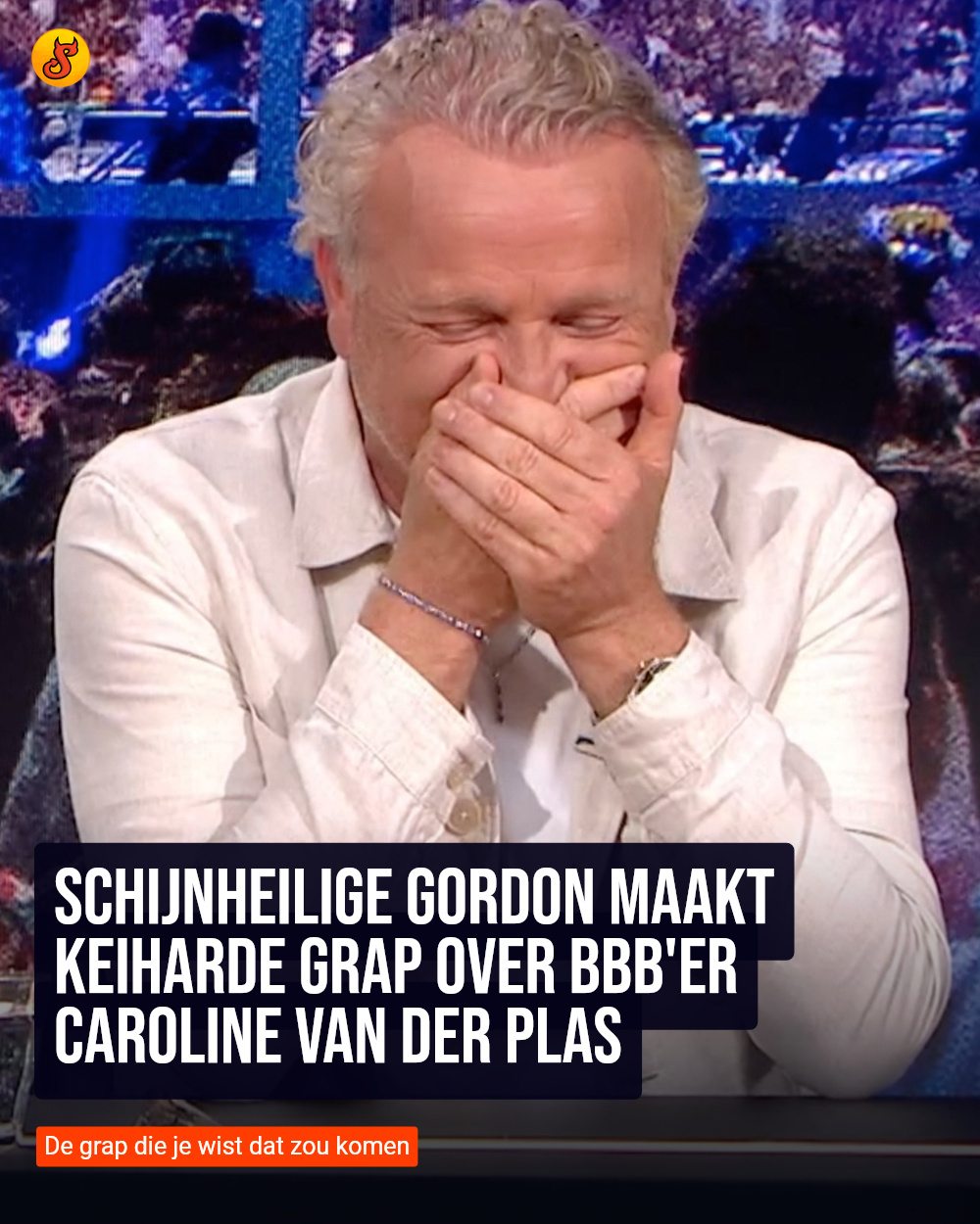 Schijnheilige Gordon maakt keiharde grap over BBB'er Caroline van der Plas