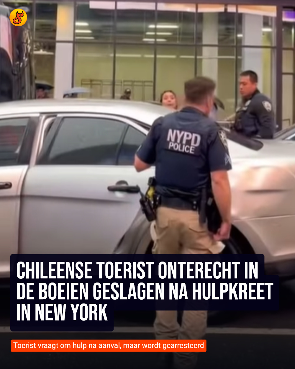 Chileense toerist onterecht in de boeien geslagen na hulpkreet in New York