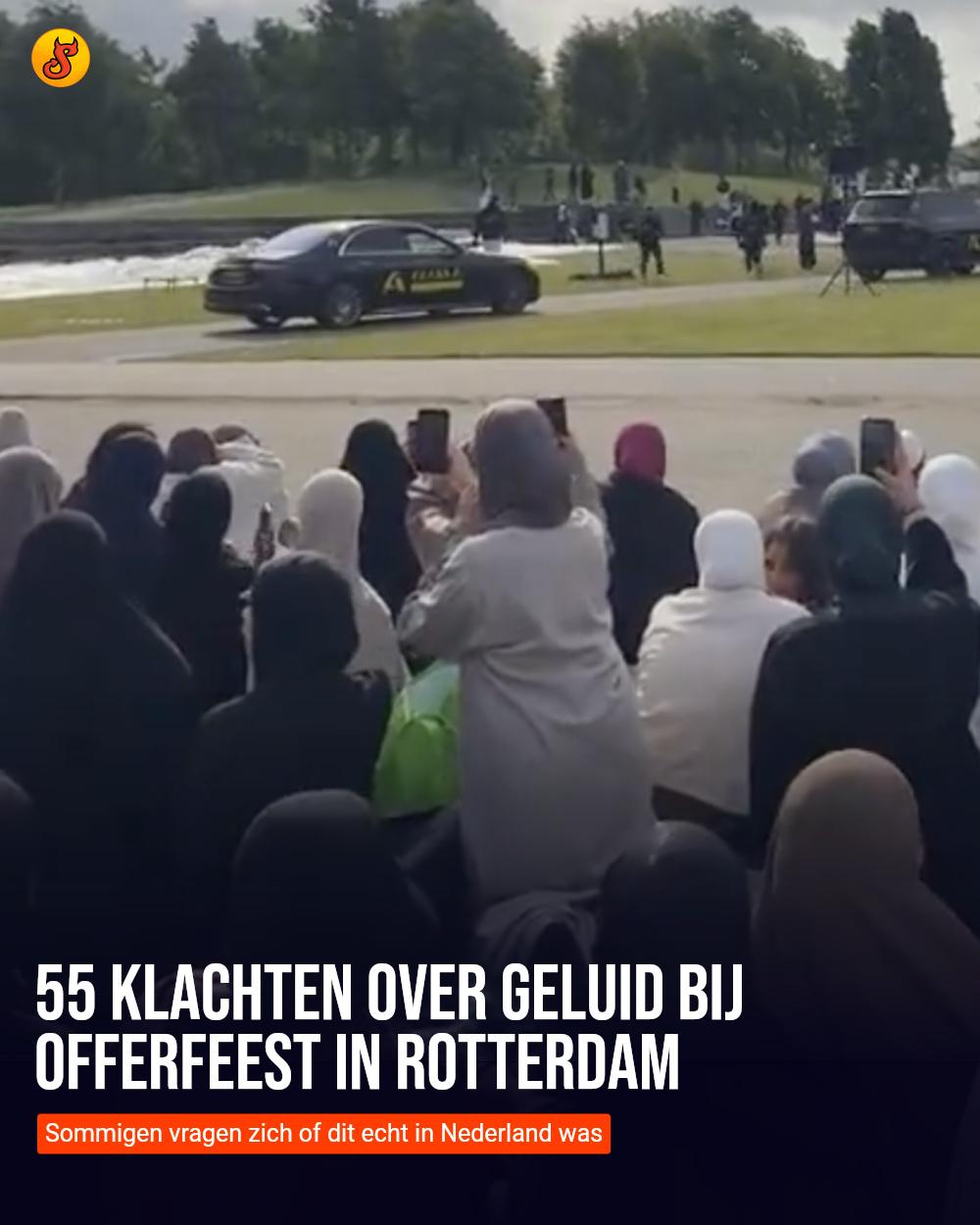 55 klachten over geluid bij Offerfeest in Rotterdam