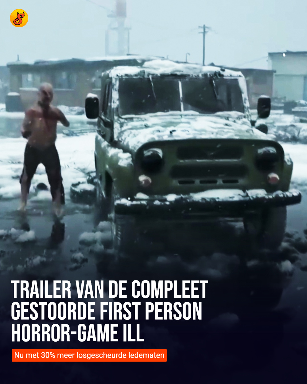 Trailer van de compleet gestoorde first person horror-game ILL