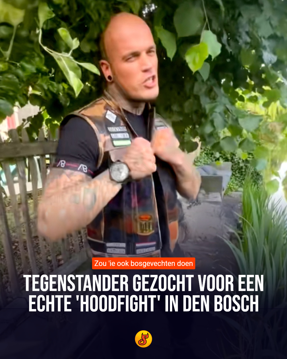 Tegenstander gezocht voor een echte 'Hoodfight' in Den Bosch