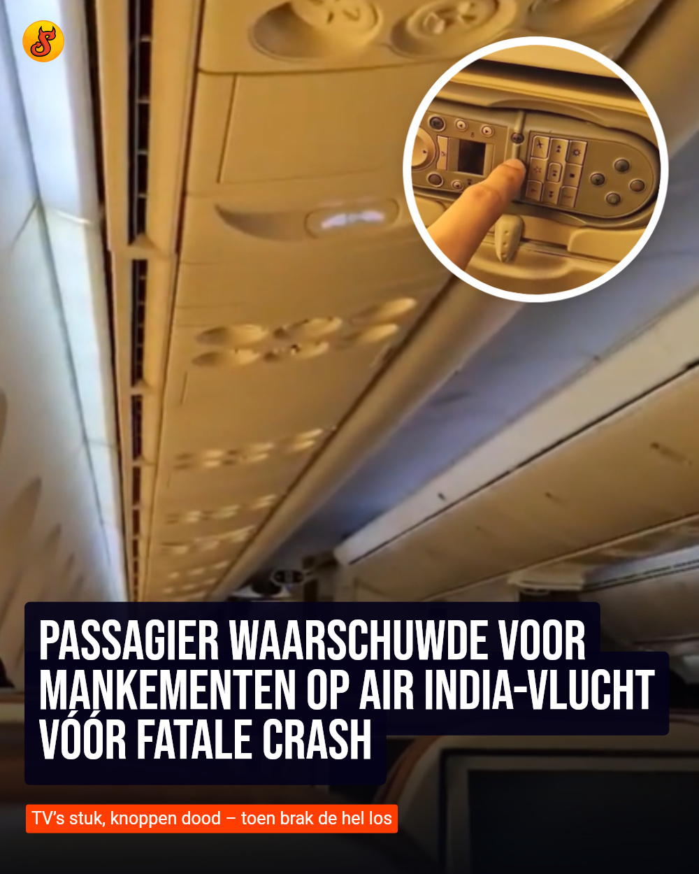 Passagier waarschuwde voor mankementen op Air India-vlucht vóór fatale crash