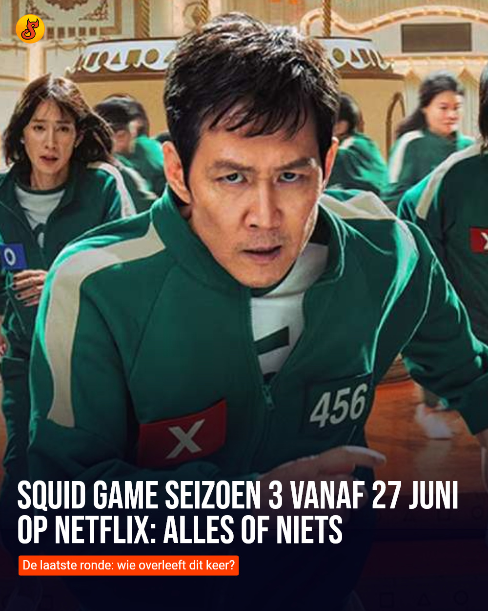 Squid Game seizoen 3 vanaf 27 juni op Netflix: alles of niets