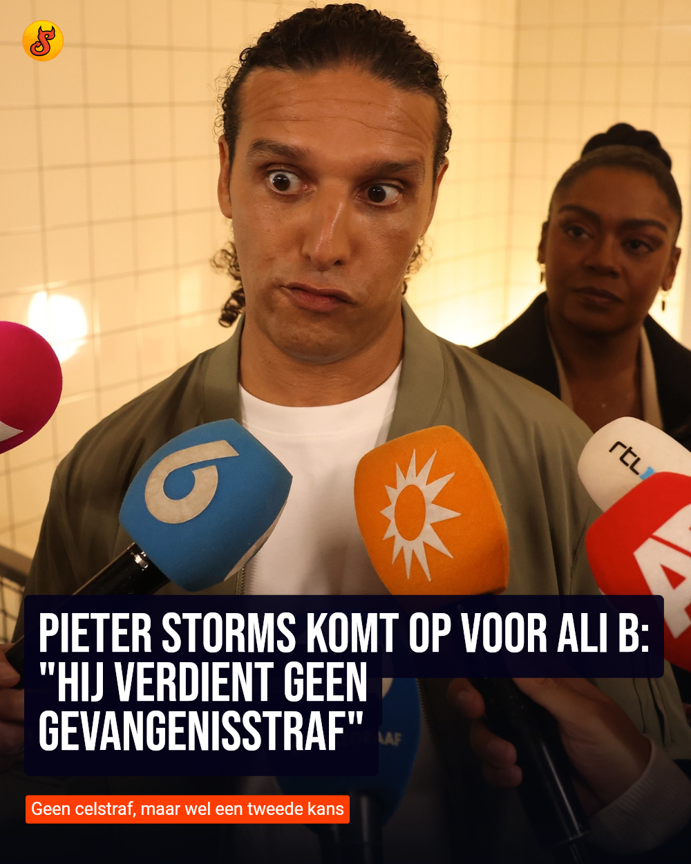 Pieter Storms komt op voor Ali B: "Hij verdient geen gevangenisstraf"