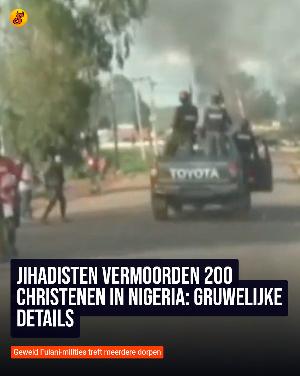 Jihadisten vermoorden 200 christenen in Nigeria: gruwelijke details