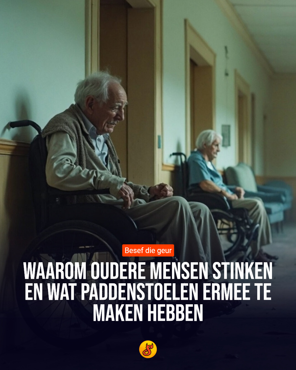Waarom oudere mensen stinken en wat paddenstoelen ermee te maken hebben