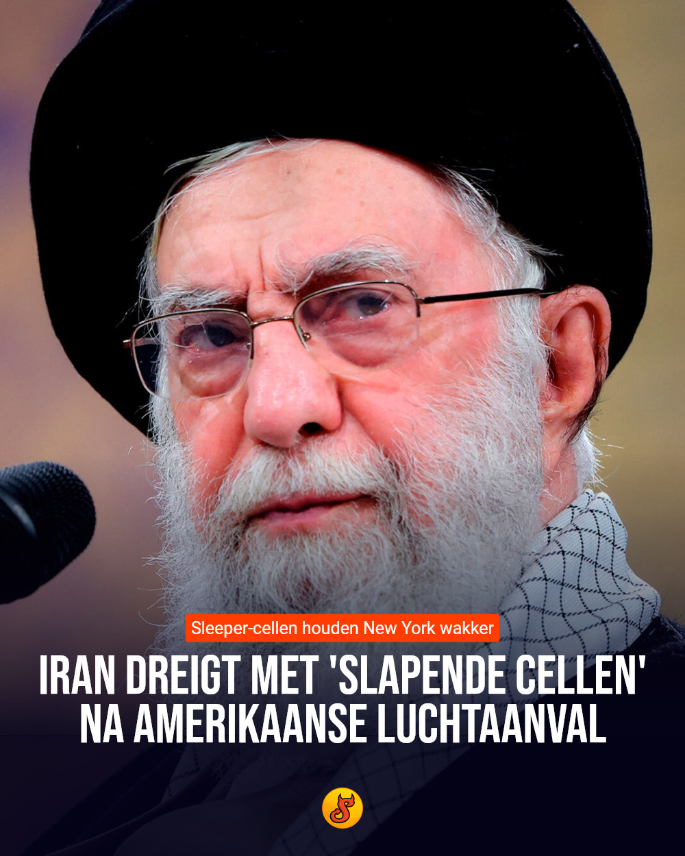 Iran dreigt met 'slapende cellen' na Amerikaanse luchtaanval