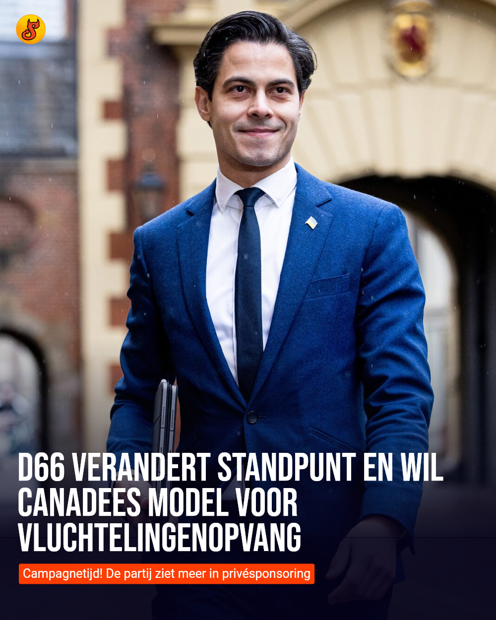 D66 verandert standpunt en wil Canadees model voor vluchtelingenopvang