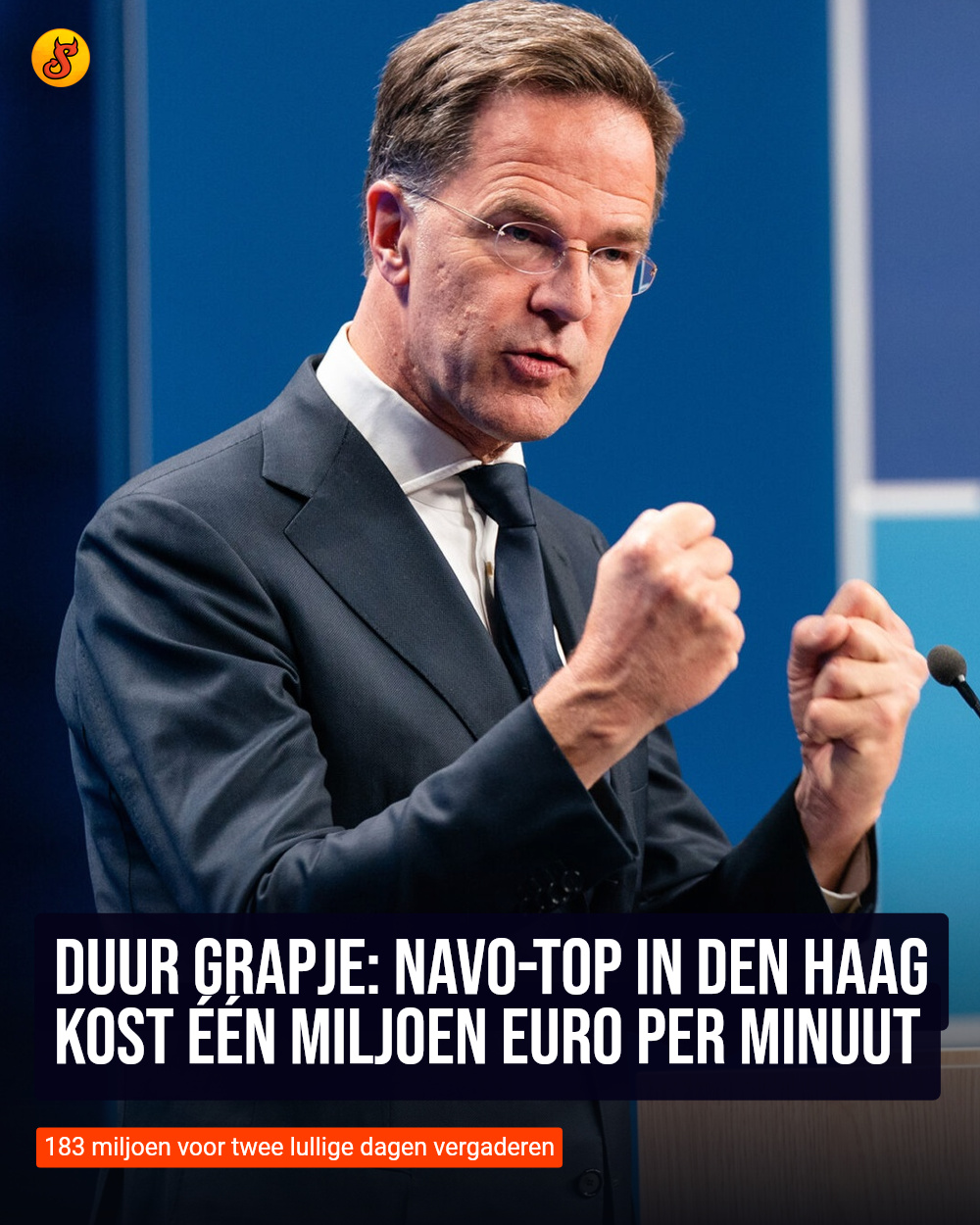 Duur grapje: NAVO-top in Den Haag kost één miljoen euro per minuut