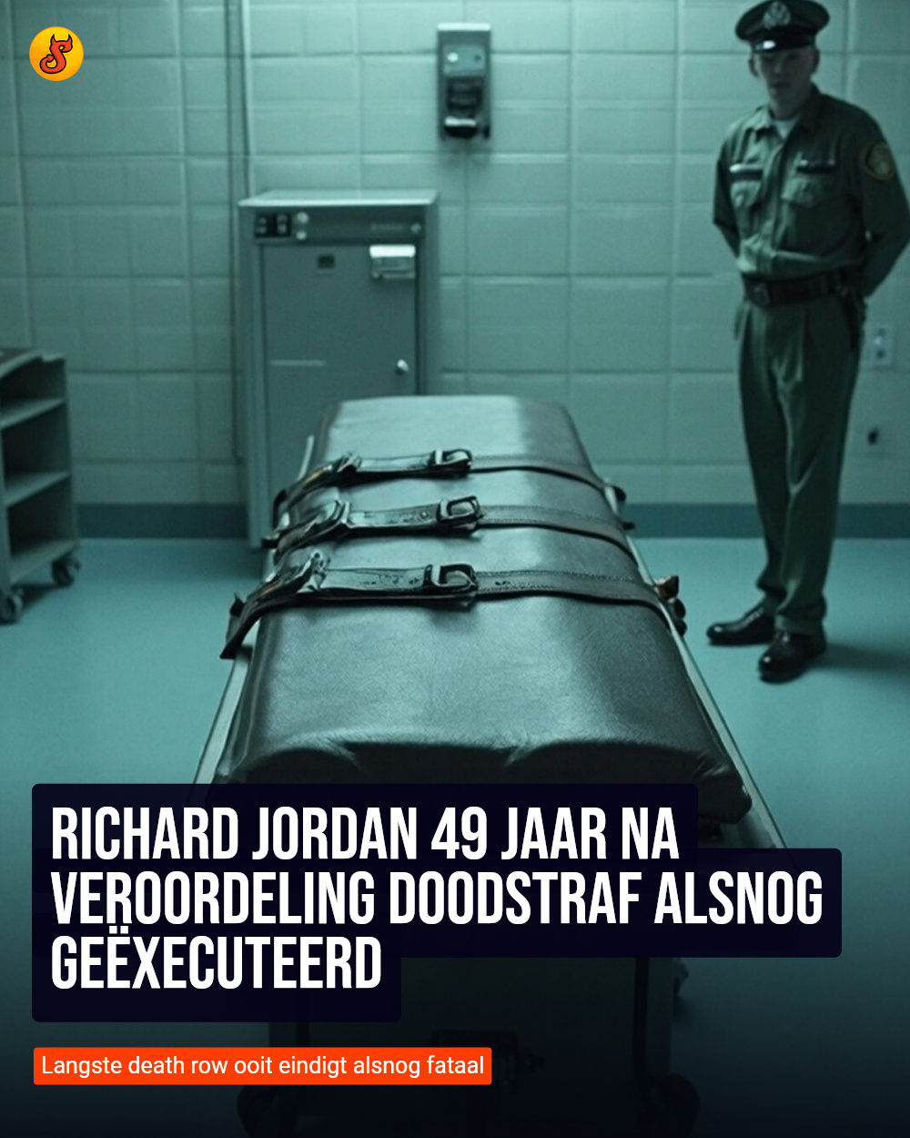 Richard Jordan 49 jaar na veroordeling doodstraf alsnog geëxecuteerd