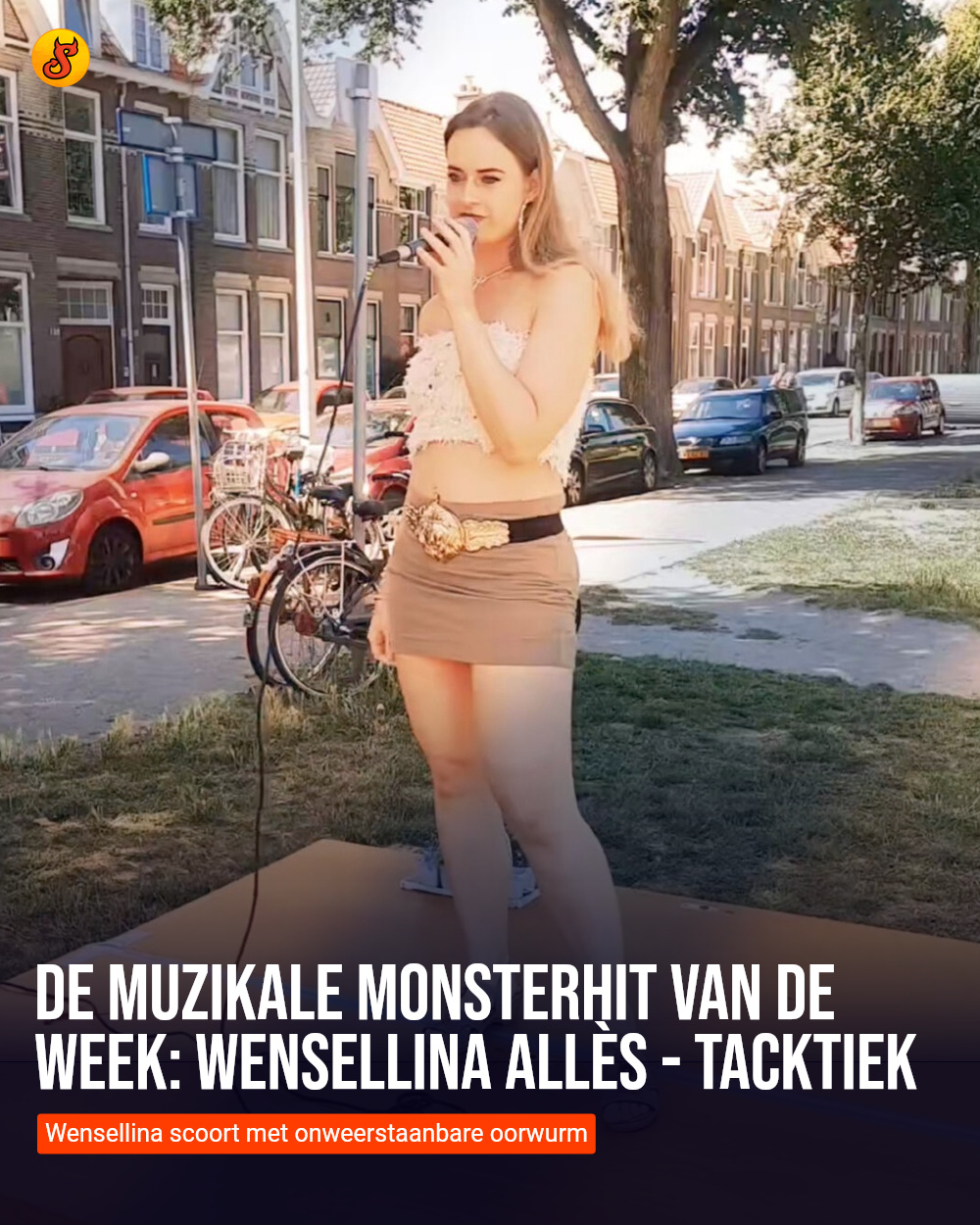 De muzikale monsterhit van de week: Wensellina Allès - Tacktiek