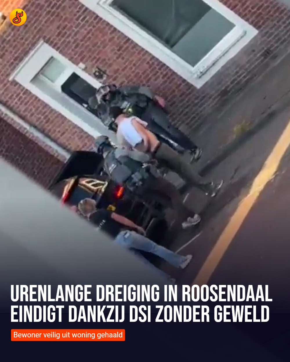 Urenlange dreiging in Roosendaal eindigt dankzij DSI zonder geweld