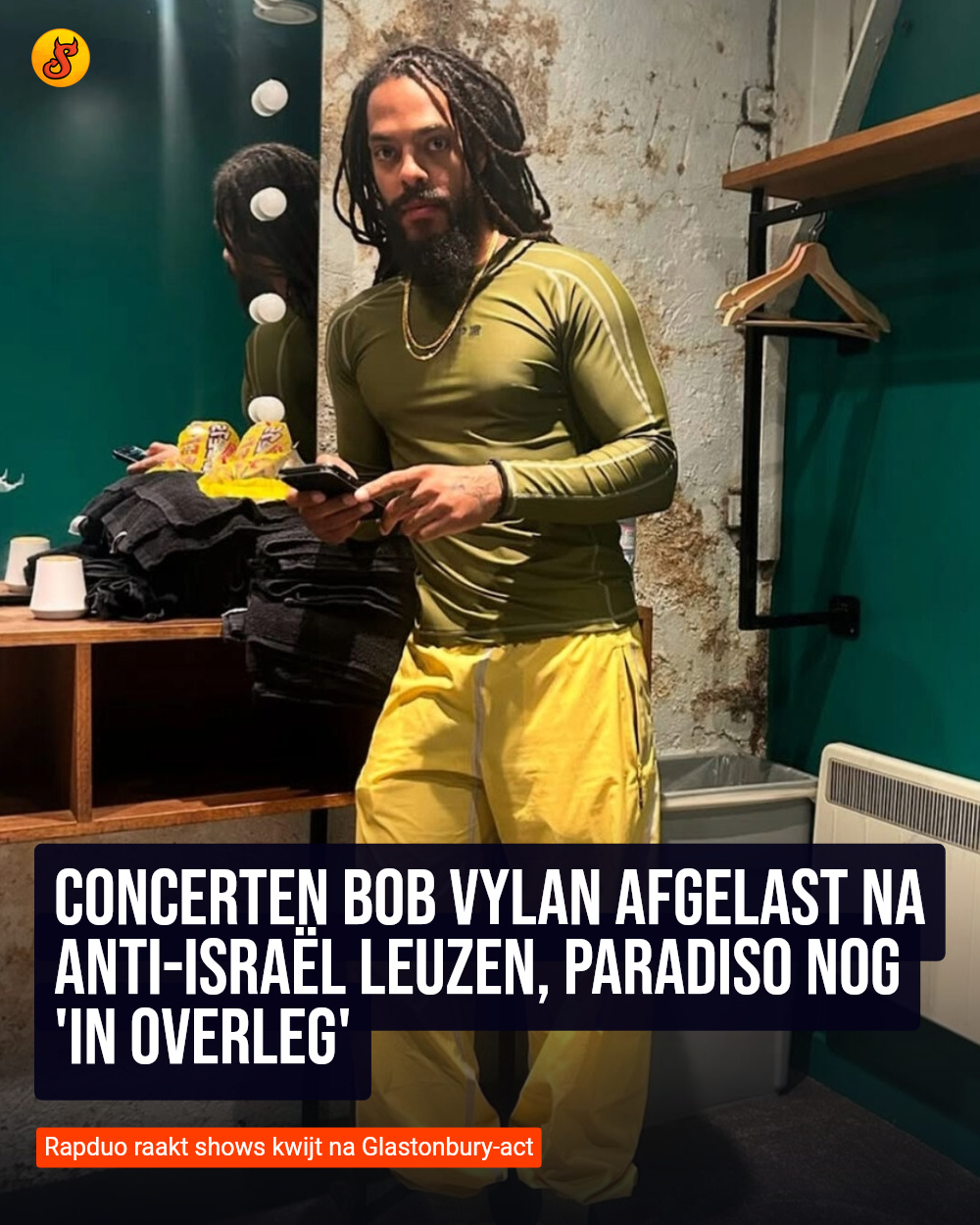 Concerten Bob Vylan afgelast na anti-Israël leuzen, Paradiso nog 'in overleg'