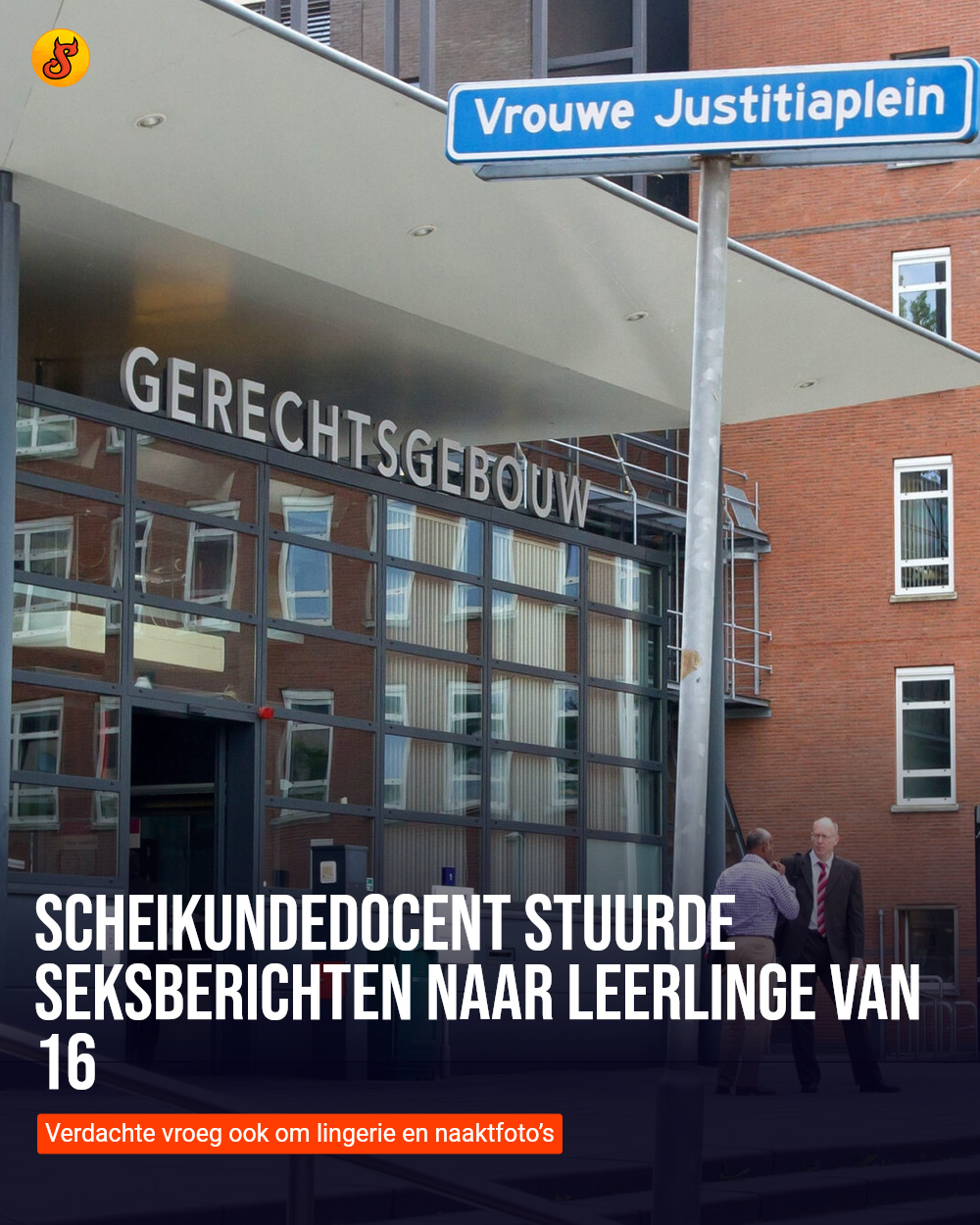 Scheikundedocent stuurde seksberichten naar leerlinge van 16