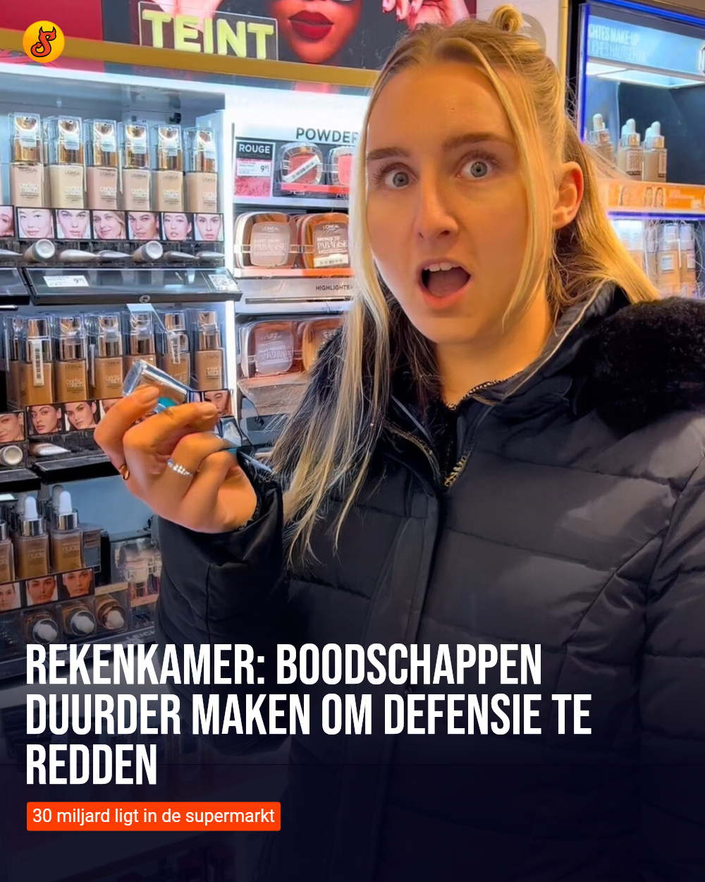 Rekenkamer: Boodschappen duurder maken om Defensie te redden