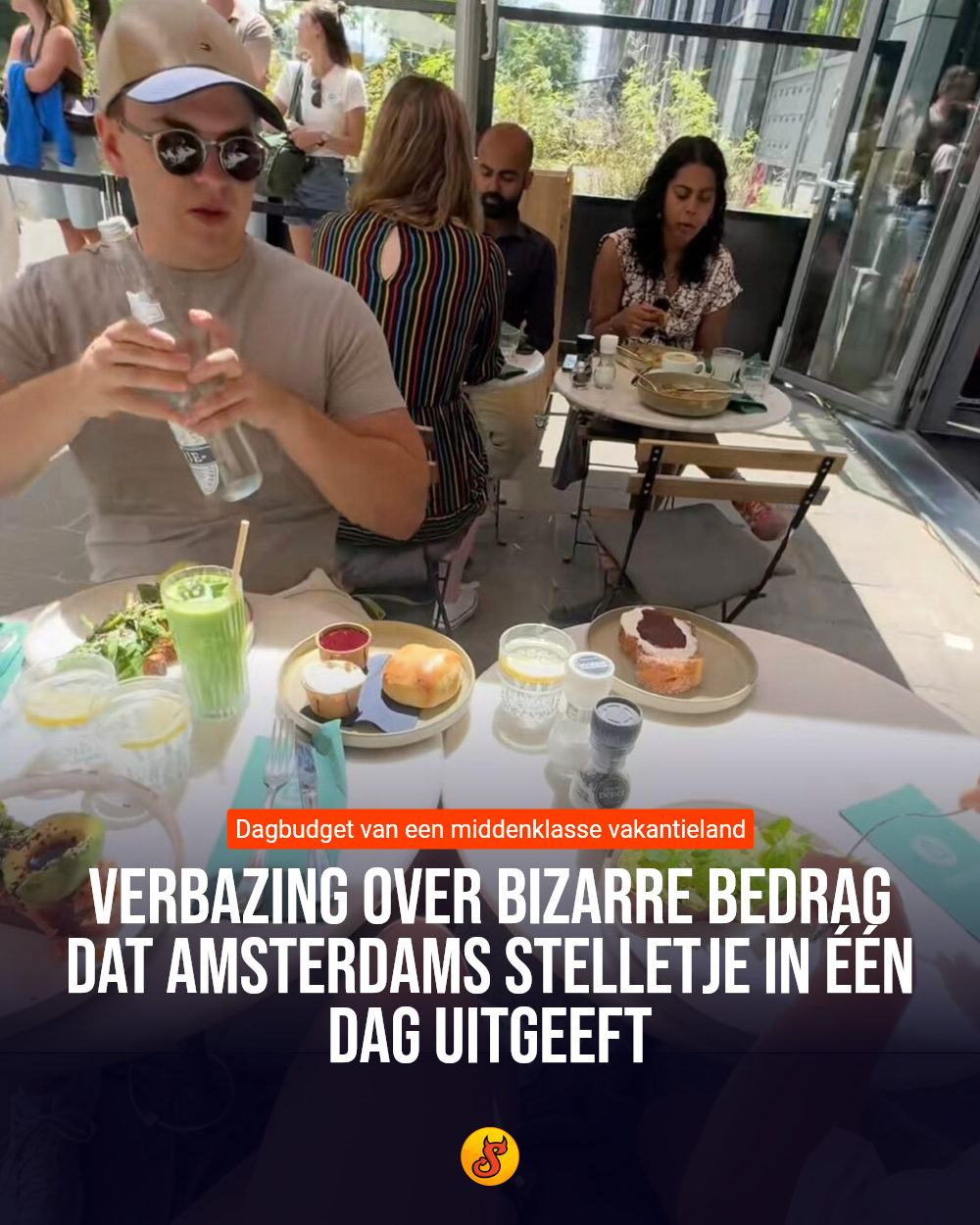 Verbazing over bizarre bedrag dat Amsterdams stelletje in één dag uitgeeft
