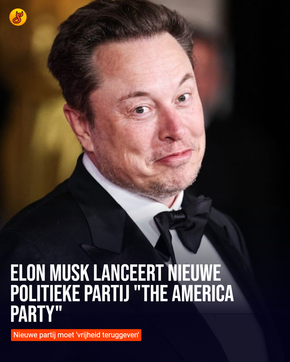 Elon Musk lanceert nieuwe politieke partij "The America Party"