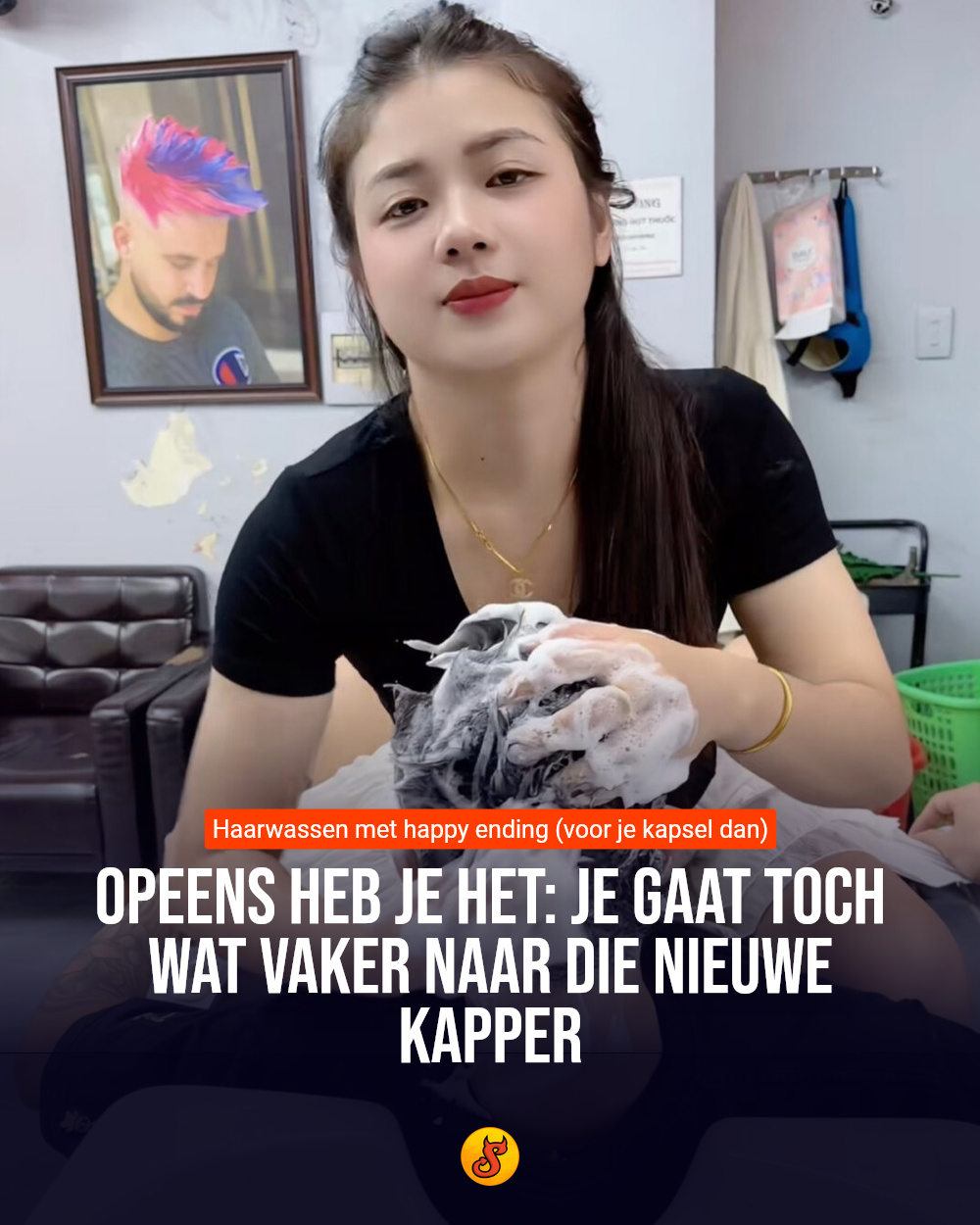Opeens heb je het: Je gaat toch wat vaker naar die nieuwe kapper