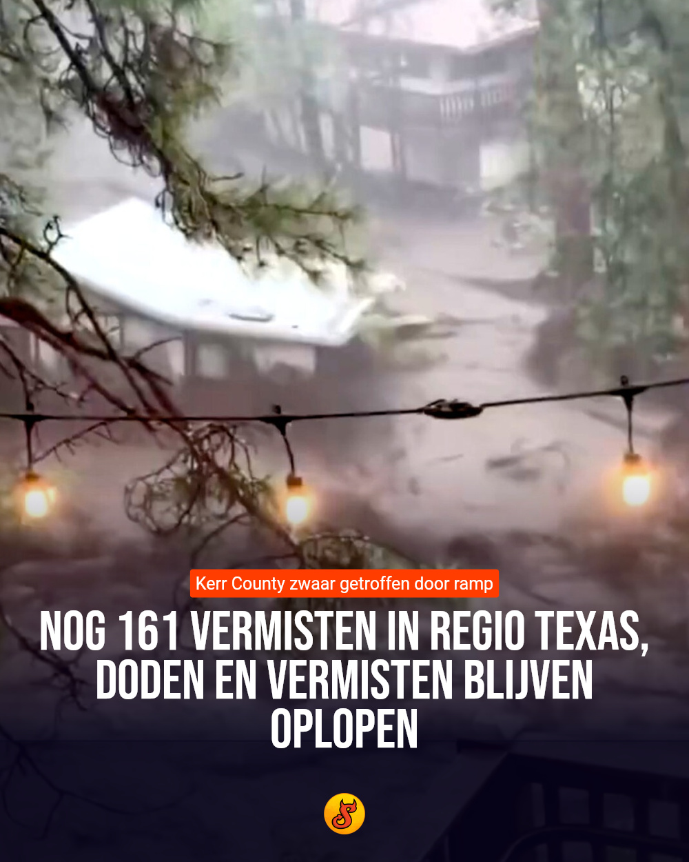 Nog 161 vermisten in regio Texas, doden en vermisten blijven oplopen