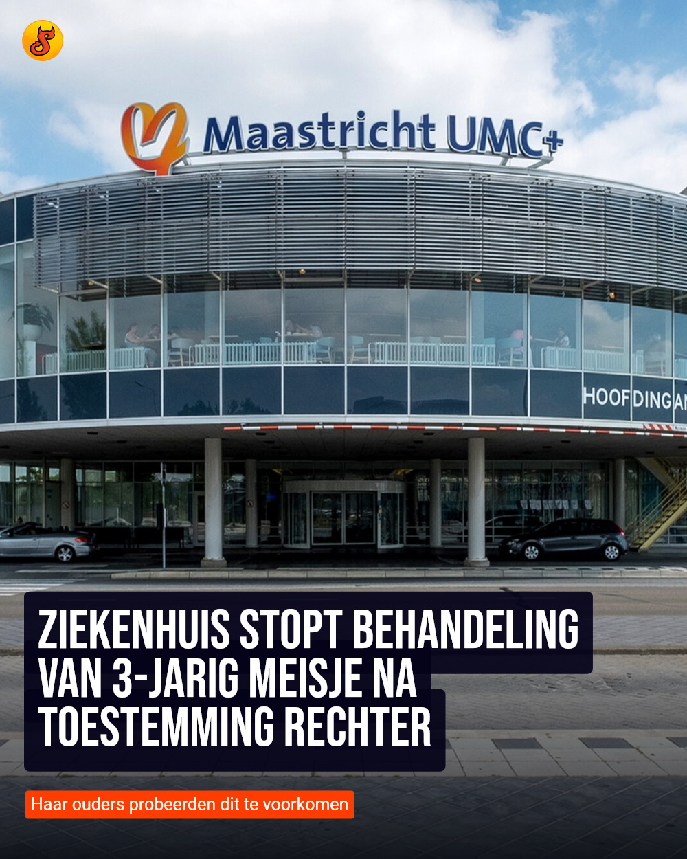 Ziekenhuis stopt behandeling van 3-jarig meisje na toestemming rechter
