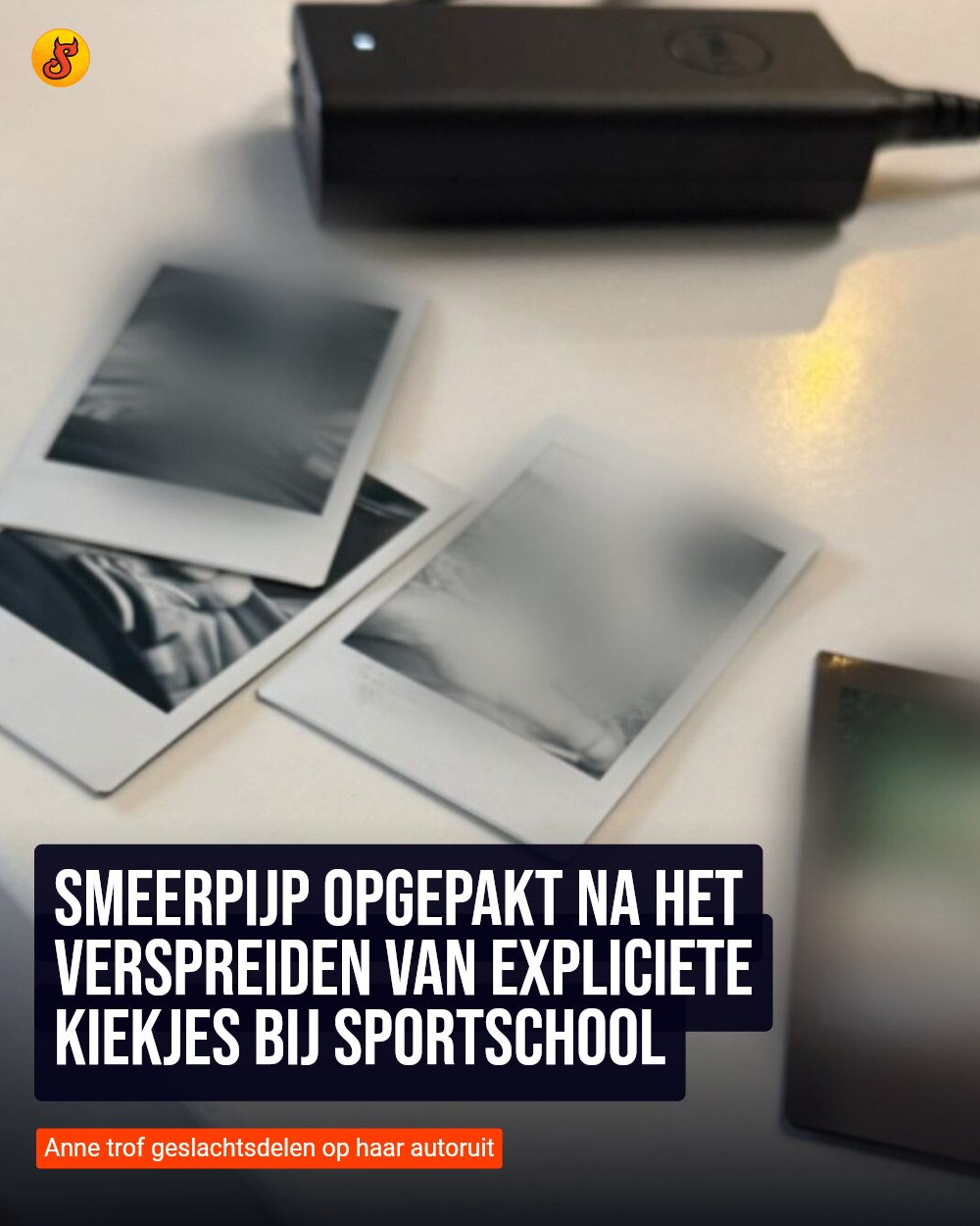 Smeerpijp opgepakt na het verspreiden van expliciete kiekjes bij sportschool
