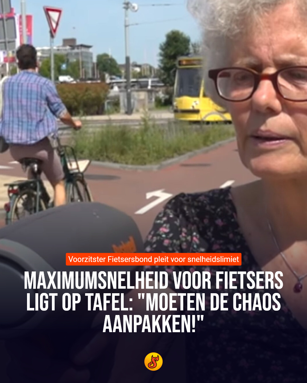 Maximumsnelheid voor fietsers ligt op tafel: "Moeten de chaos aanpakken!"
