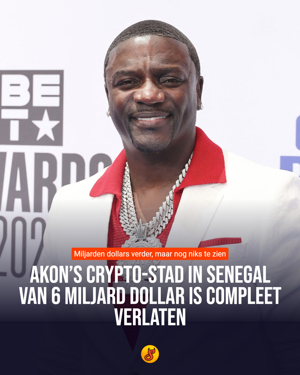 Akon’s crypto-stad in Senegal van 6 miljard dollar is compleet verlaten