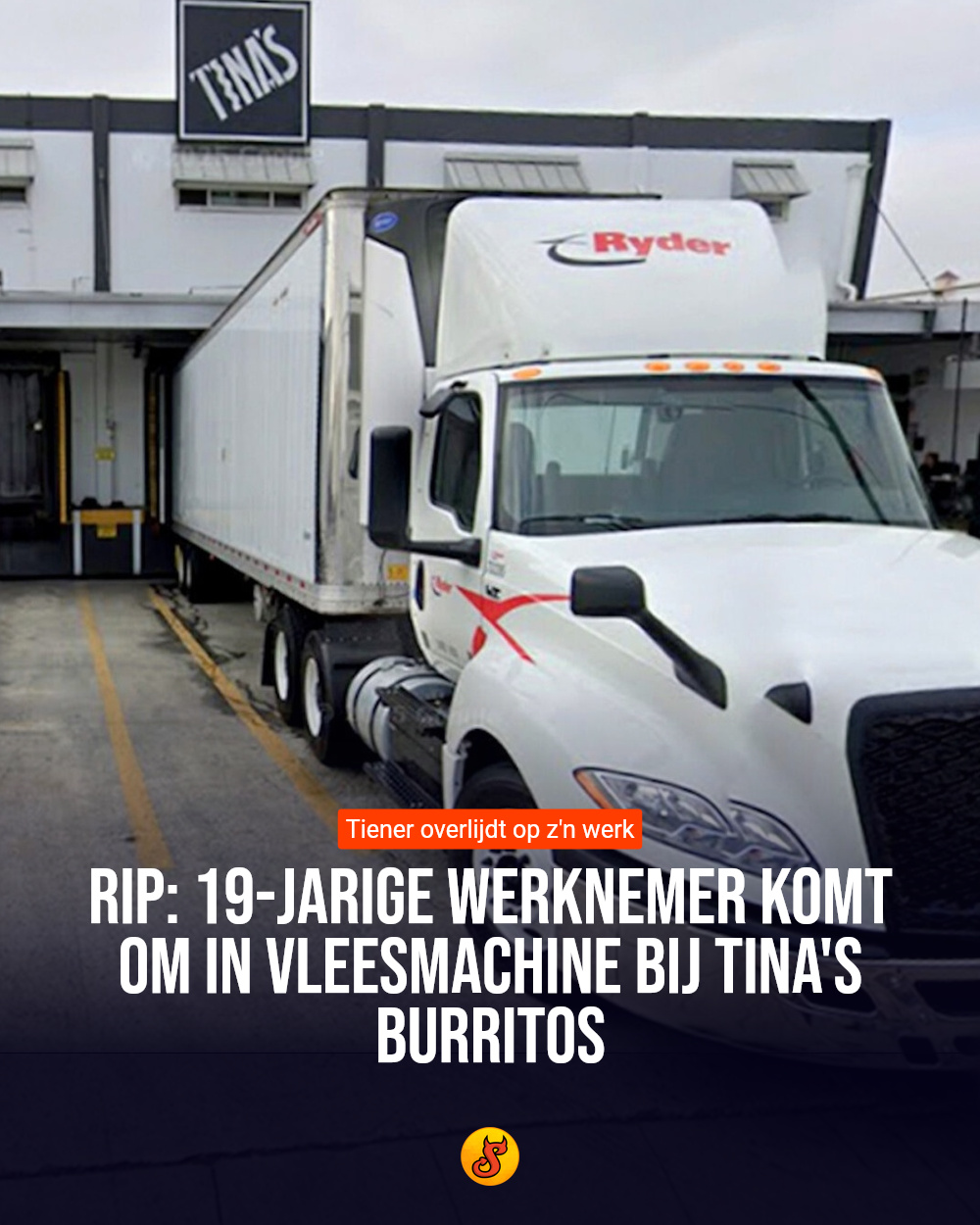 RIP: 19-jarige werknemer komt om in vleesmachine bij Tina's Burritos