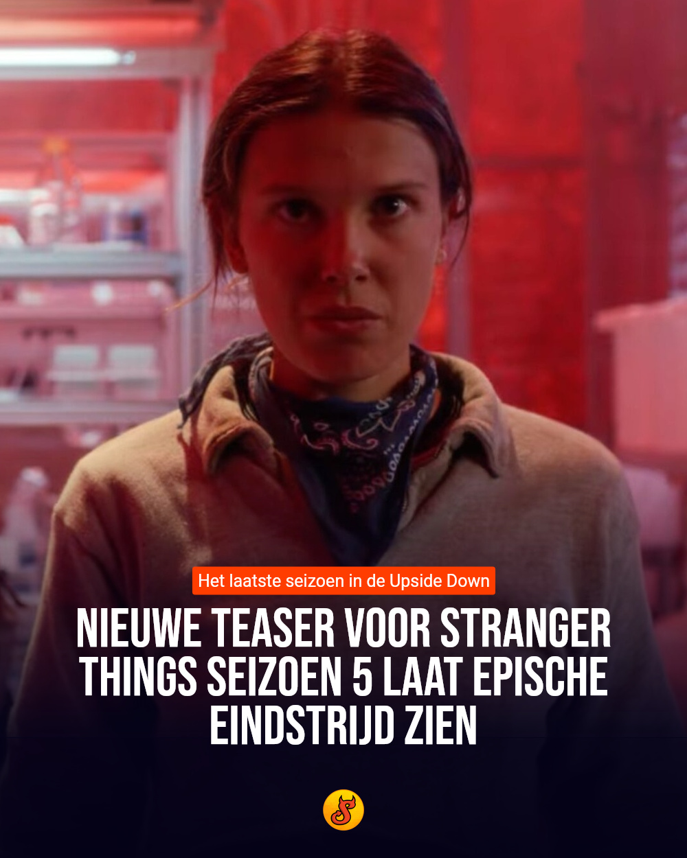 Nieuwe teaser voor Stranger Things seizoen 5 laat epische eindstrijd zien