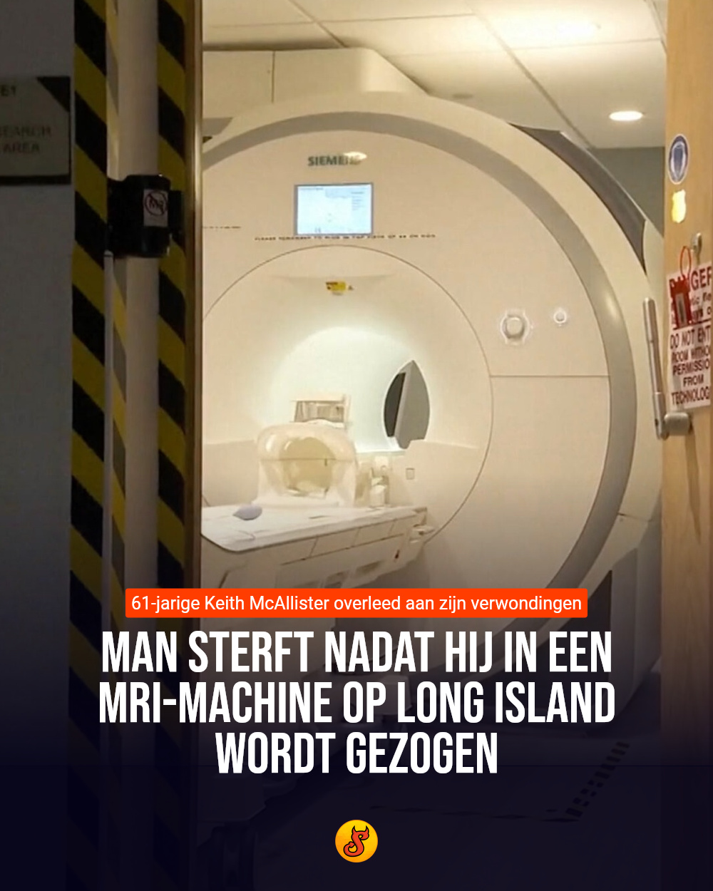 Man sterft nadat hij in een MRI-machine op Long Island wordt gezogen