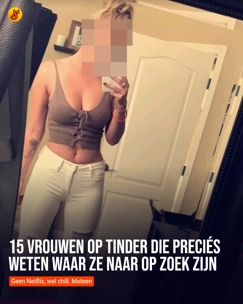 15 vrouwen op Tinder die preciés weten waar ze naar op zoek zijn