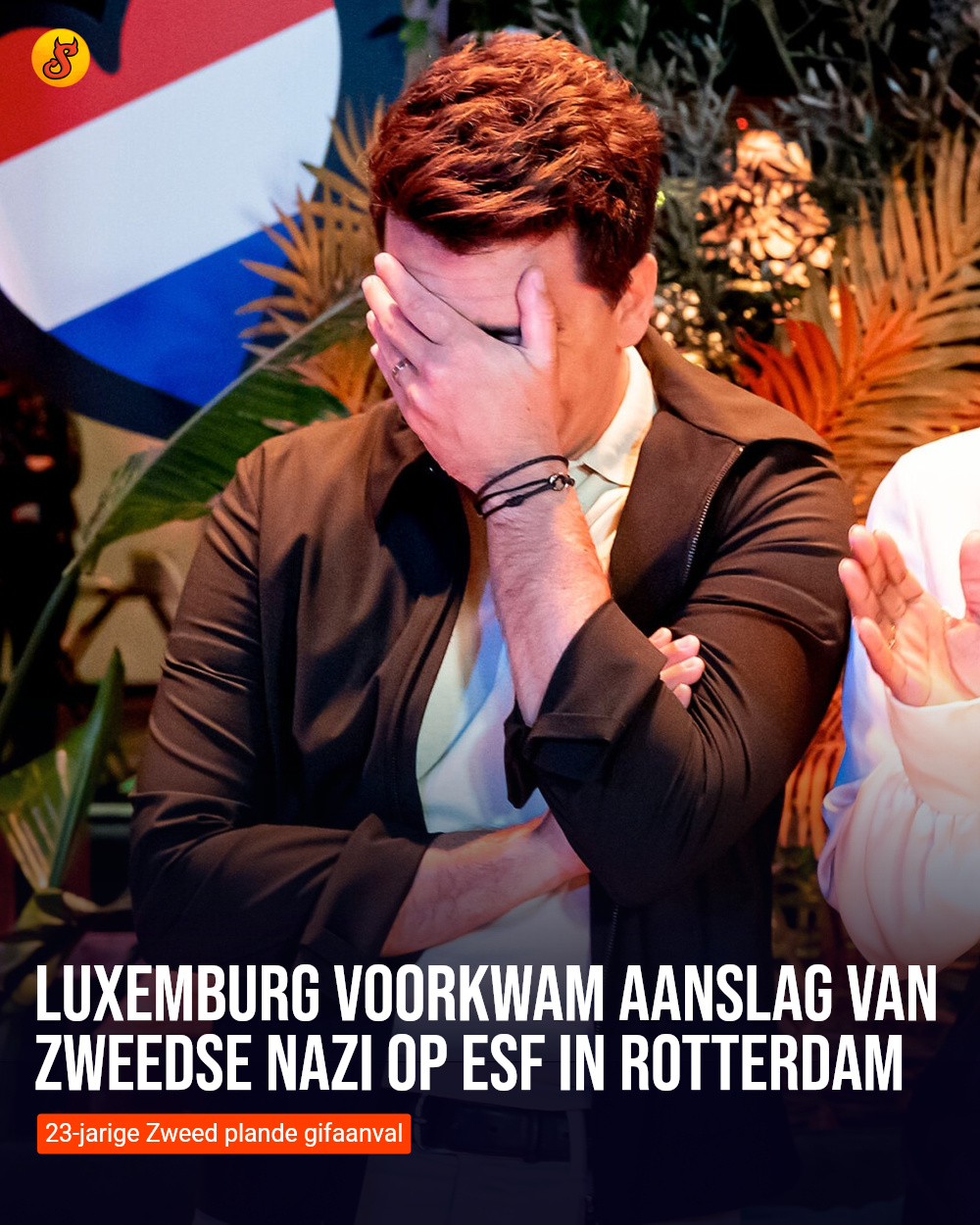 Luxemburg voorkwam aanslag van Zweedse nazi op ESF in Rotterdam