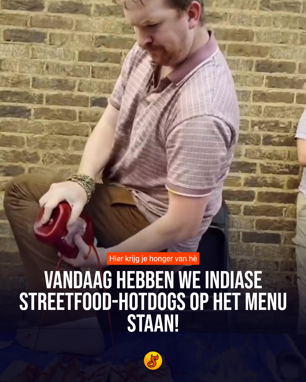 Vandaag hebben we Indiase streetfood-hotdogs op het menu staan!
