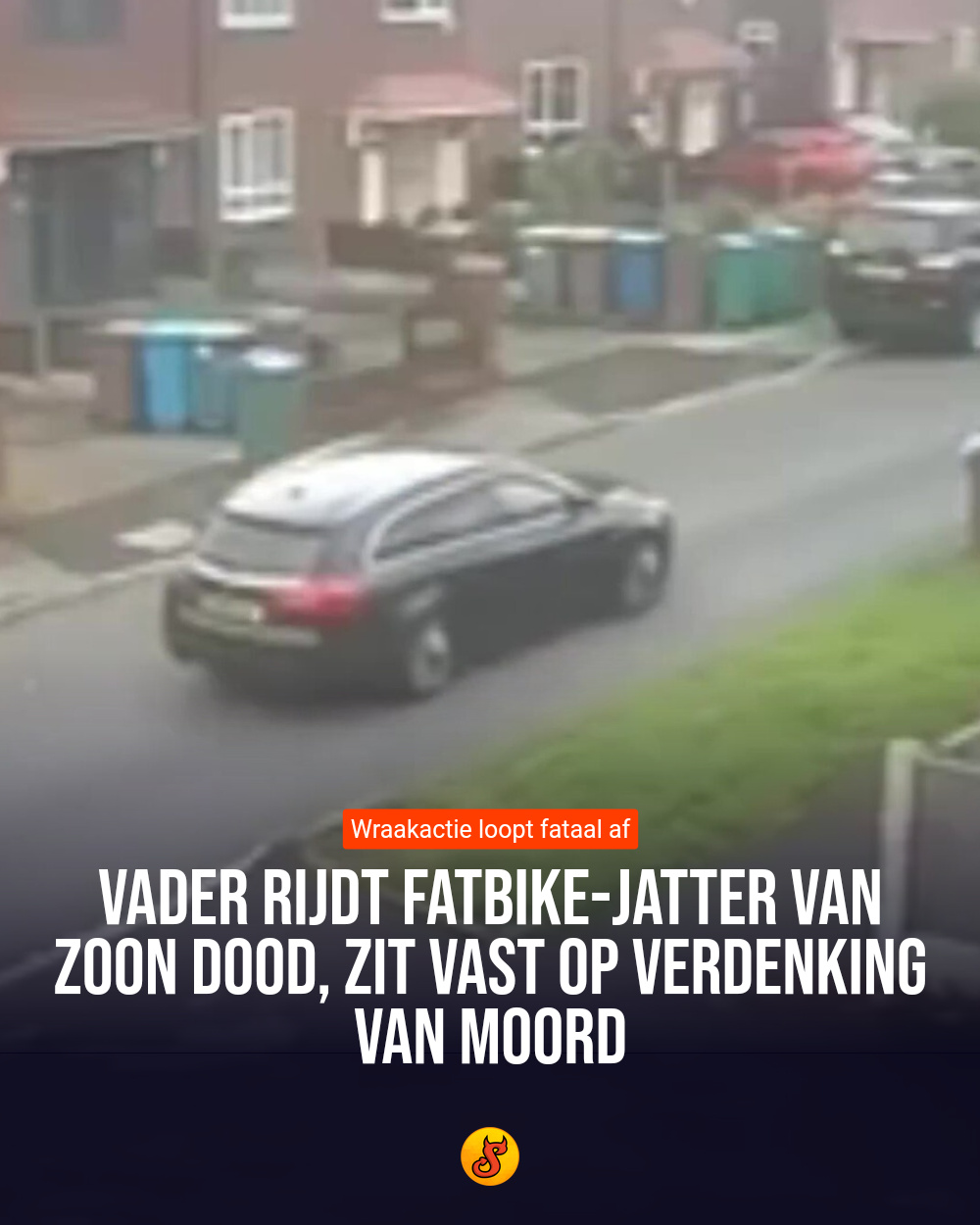 Vader rijdt fatbike-jatter van zoon dood, zit vast op verdenking van moord