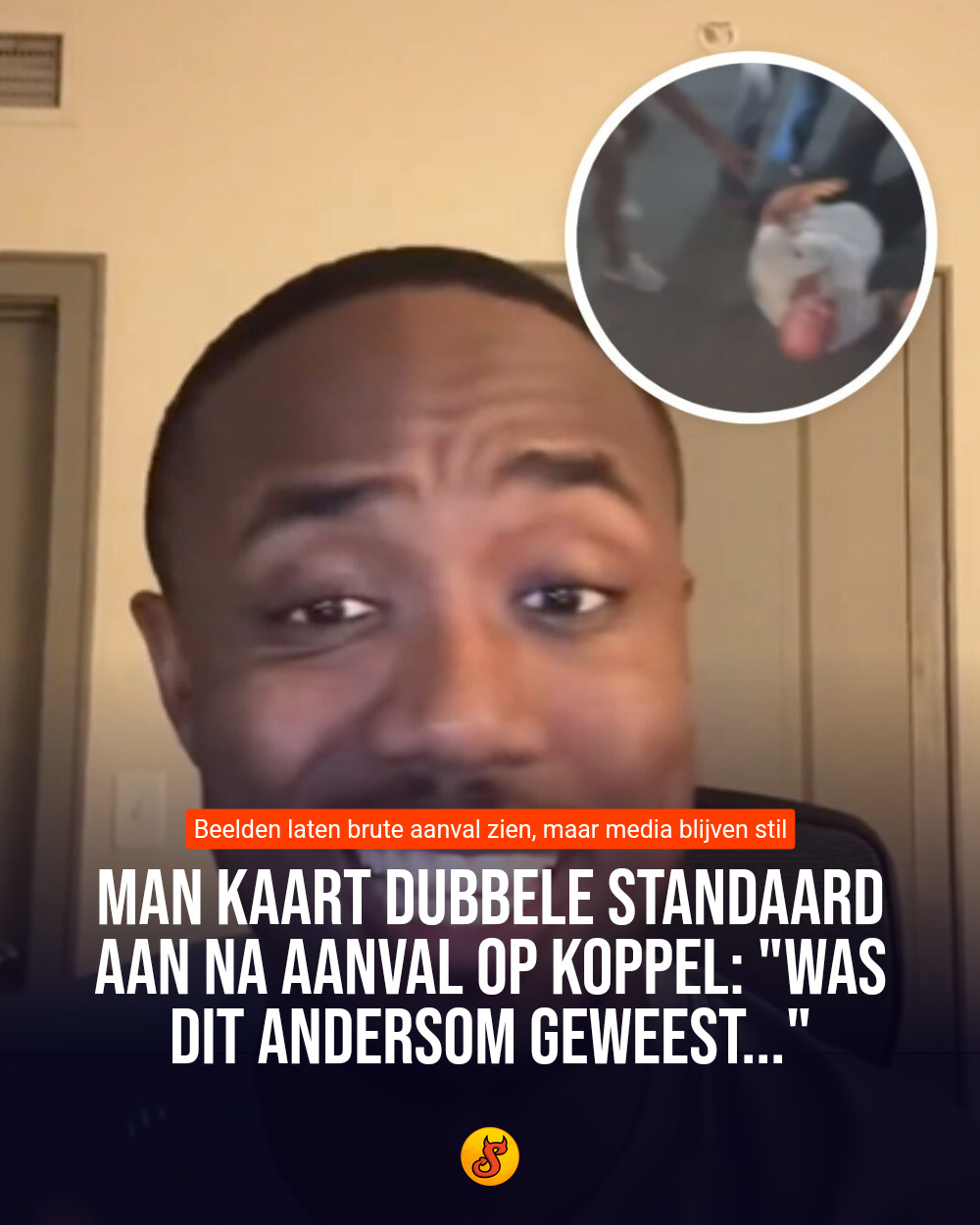 Man kaart dubbele standaard aan na aanval op koppel: "Was dit andersom geweest..."