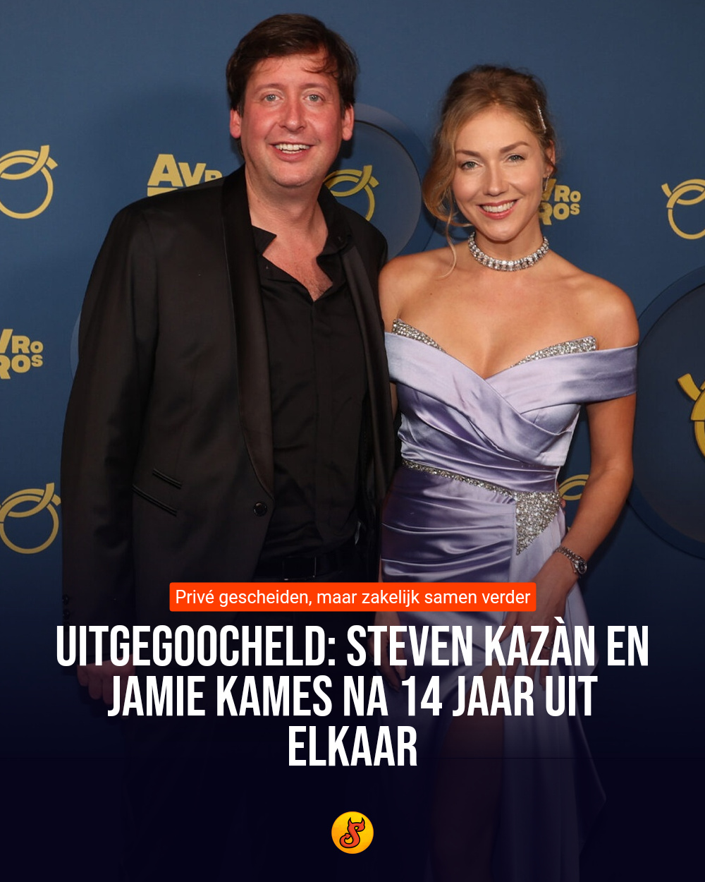 Uitgegoocheld: Steven Kazàn en Jamie Kames na 14 jaar uit elkaar