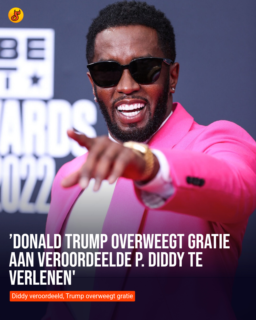 ’Donald Trump overweegt gratie aan veroordeelde P. Diddy te verlenen'