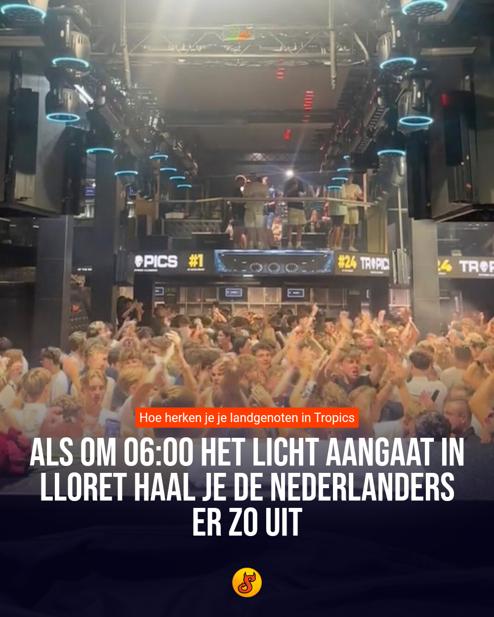 Als om 06:00 het licht aangaat in Lloret haal je de Nederlanders er zo uit