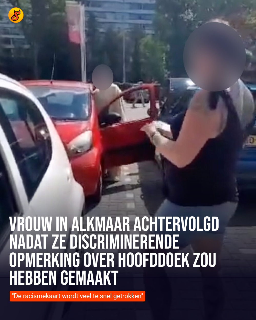 Vrouw in Alkmaar achtervolgd nadat ze discriminerende opmerking over hoofddoek zou hebben gemaakt