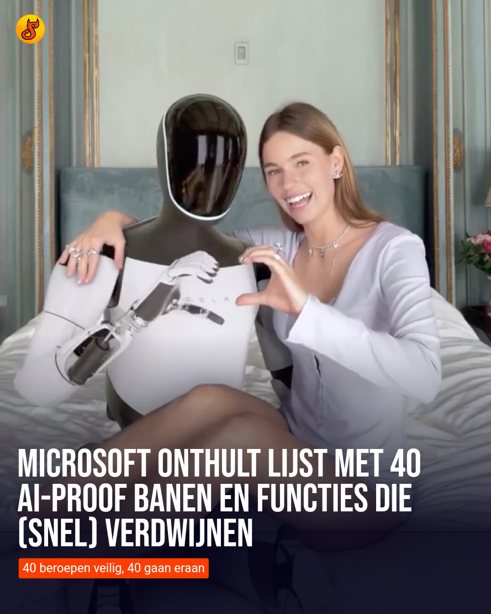 Microsoft onthult lijst met 40 AI-proof banen en functies die (snel) verdwijnen