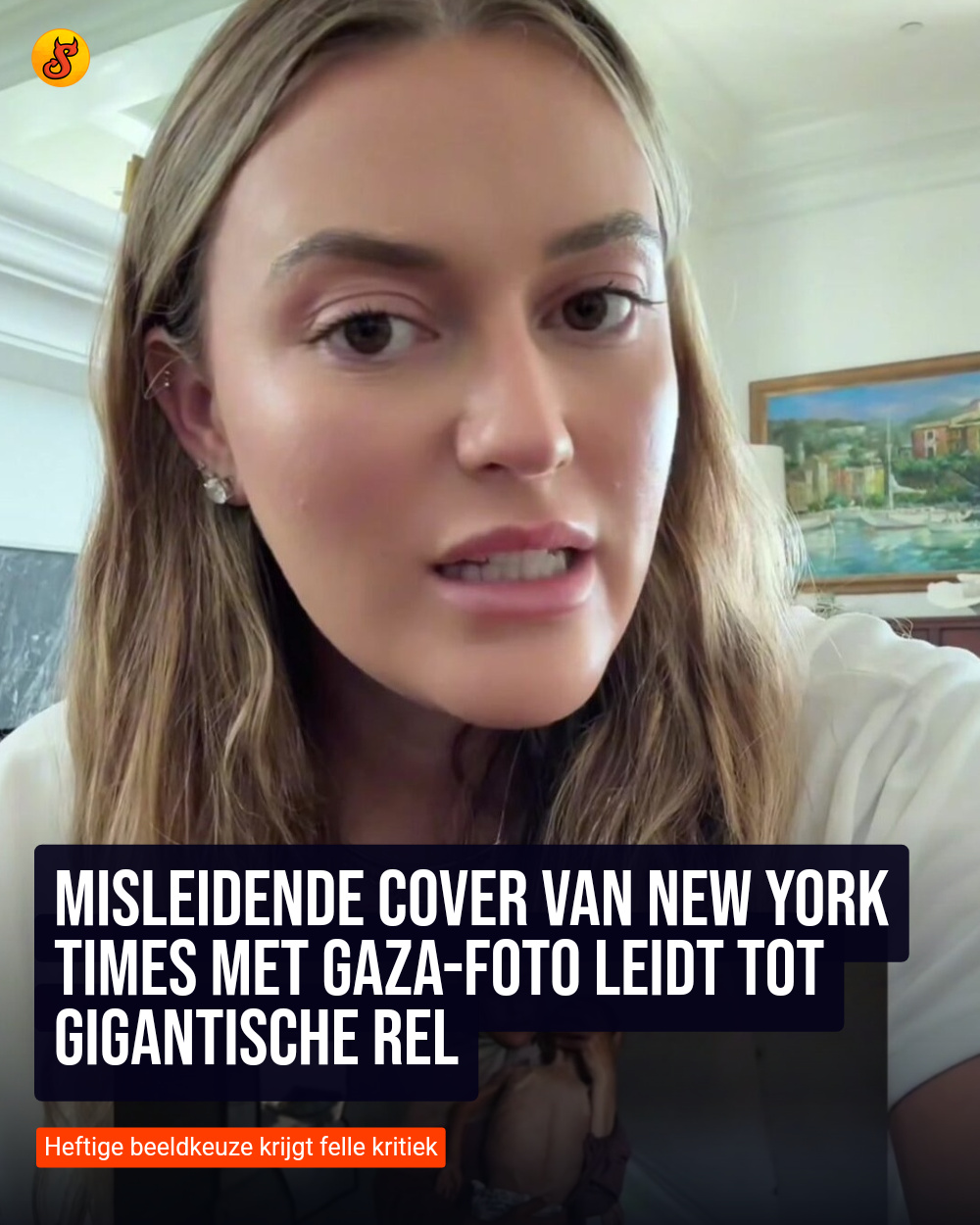 Misleidende cover van New York Times met Gaza-foto leidt tot gigantische rel
