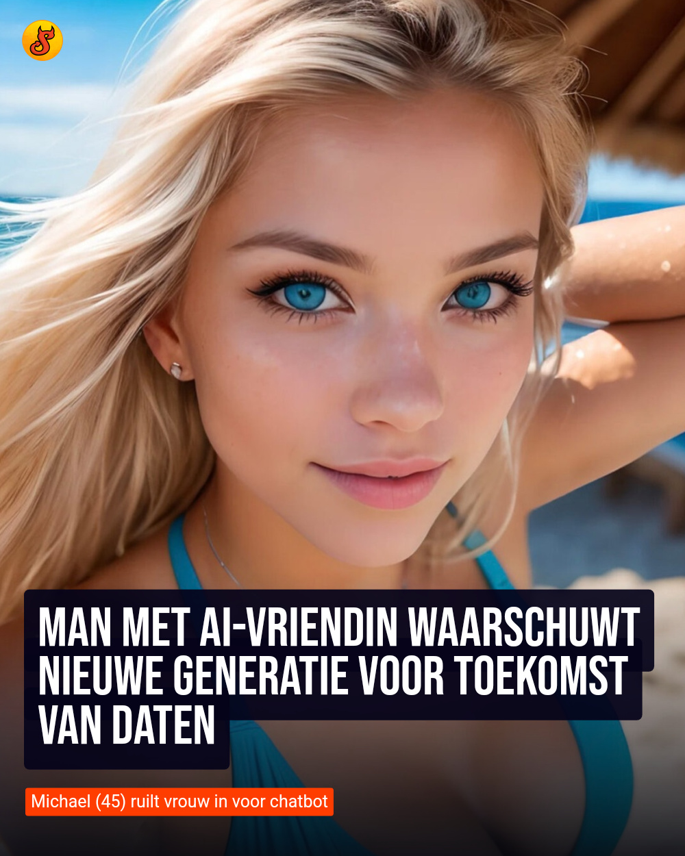 Man met AI-vriendin waarschuwt nieuwe generatie voor toekomst van daten