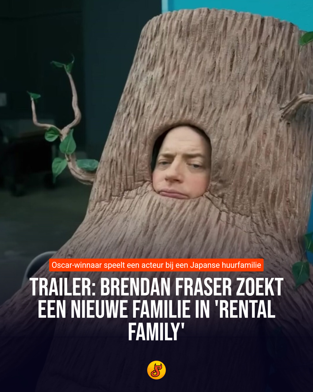 Trailer: Brendan Fraser zoekt een nieuwe familie in 'Rental Family'
